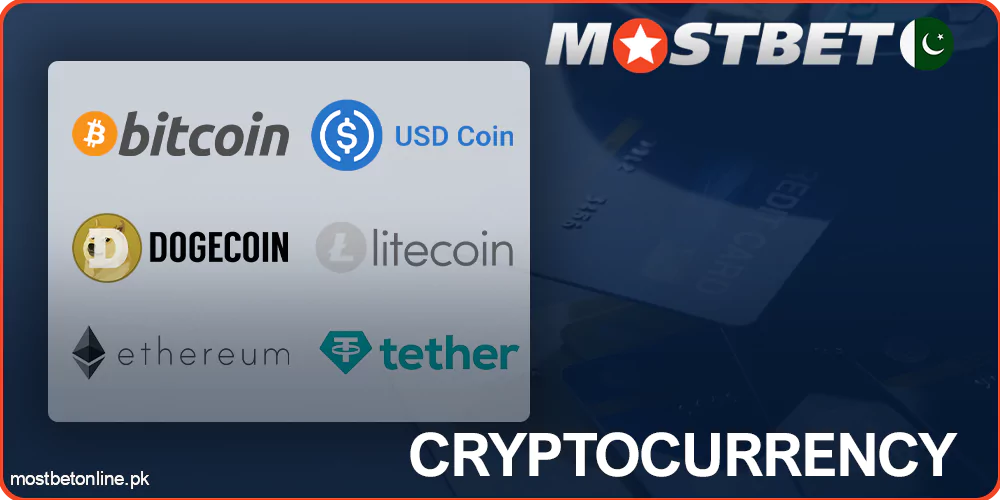 Supported Cryptocurrencies at Mostbet Casino in Pakistan