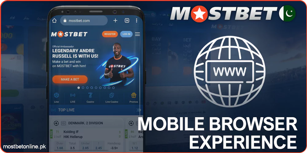 Mostbet mobile browser version