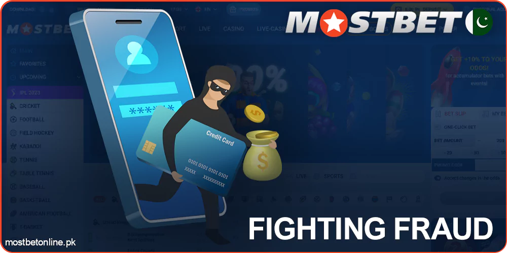 Fight against fraudsters at Mostbet