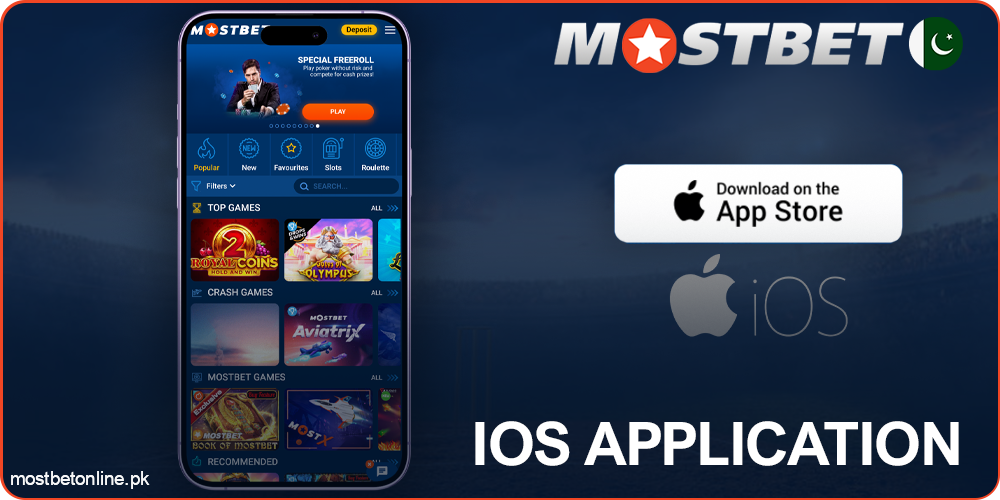 MostBet Mobile App for iPhone