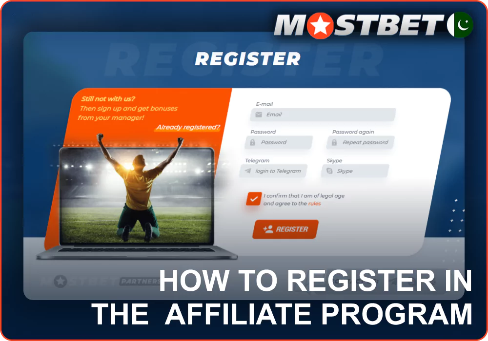 Registration in Mostbet affiliate program