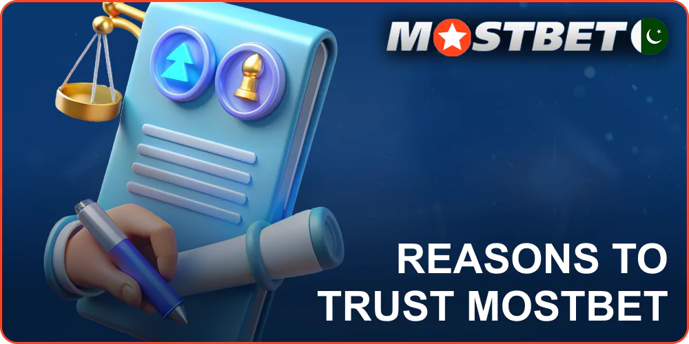 Players from Pakistan can trust Mostbet