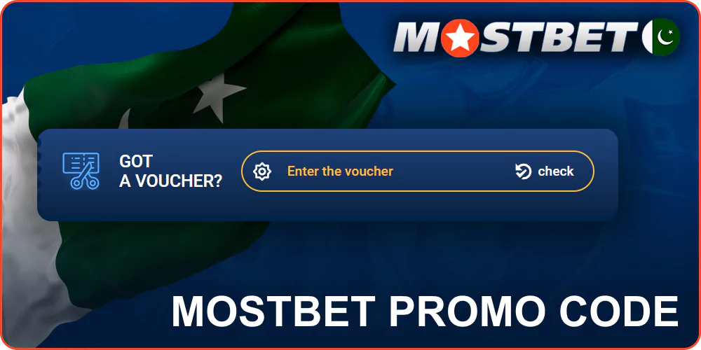 Bonus code for Mostbet Pakistan players