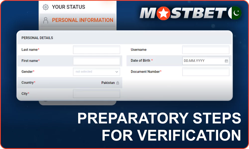 Mostbet Pakistan Account Verification Instructions